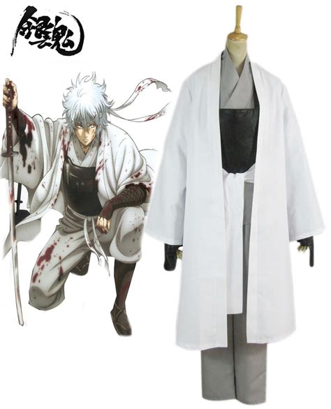 Gintama White Demon's Birth Sakata Gintoki Cosplay Costumes - Gintama ...