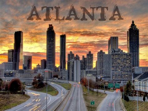 Atlanta Skyline Wallpaper HD - WallpaperSafari