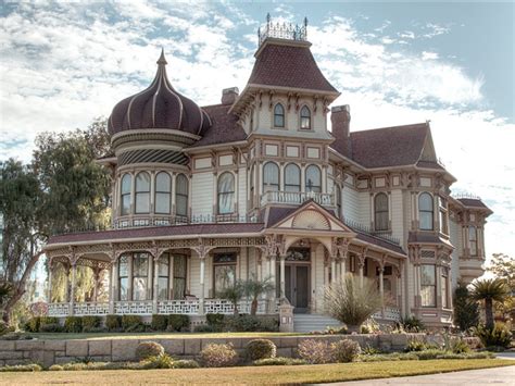 Morey Mansion is a Victorian home in Redlands, California built in 1890 ...