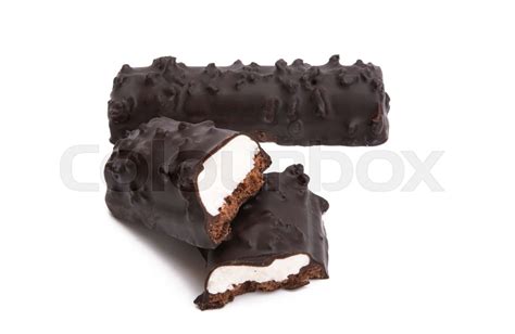 chocolate covered cheese bar | Stock image | Colourbox