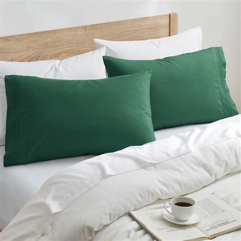 Nestl Pillow cases Premier 1800, Luxury Soft Microfiber Pillow Case ...