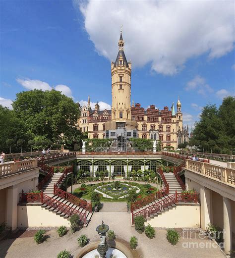 Schwerin Castle garden side 2 Photograph by Rudi Prott - Pixels