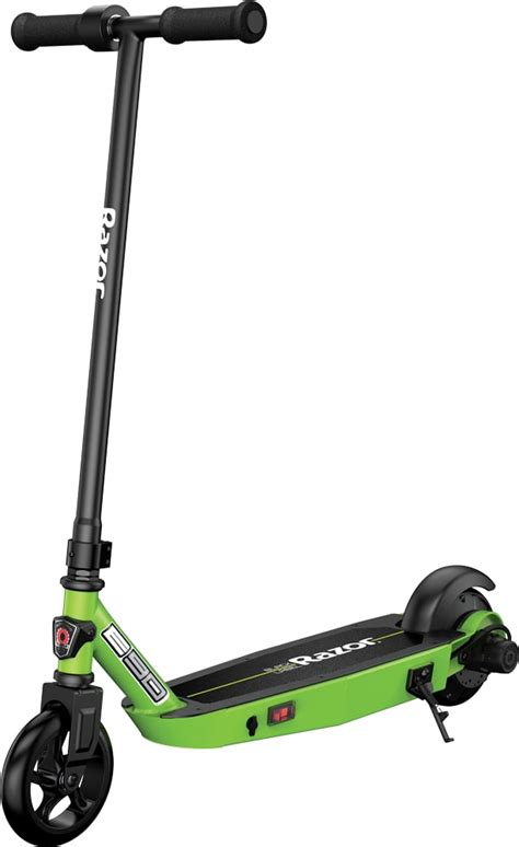 Razor Black Label E90 Electric Scooter for Kids Age 8 and Up, Power Core High-Torque Hub Motor ...