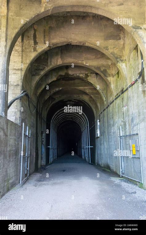 The West Entrance of the Snoqualmie Tunnel on the Iron Horse Trail Near ...