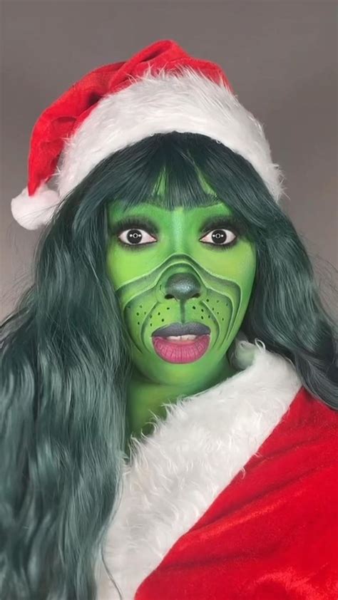 The Grinch Who Stole Christmas 🎄 | Holiday makeup, Halloween makeup ...