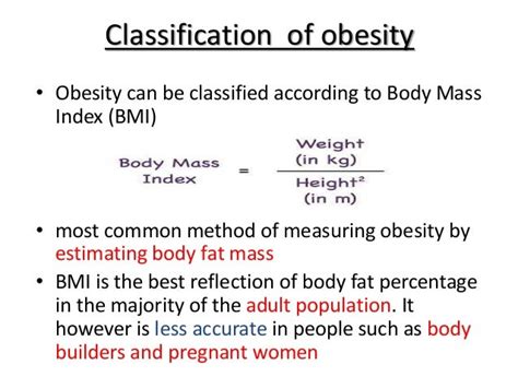 Measurement of obesity