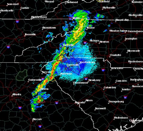 Interactive Hail Maps - Hail Map for Hartwell, GA