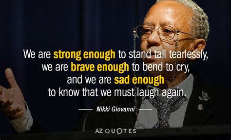 TOP 25 QUOTES BY NIKKI GIOVANNI (of 194) | A-Z Quotes