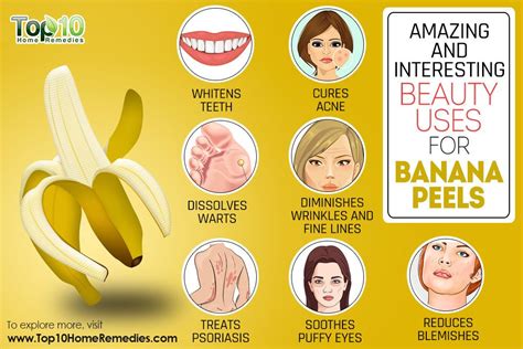 10 Amazing and Interesting Beauty Uses for Banana Peels | Top 10 Home ...