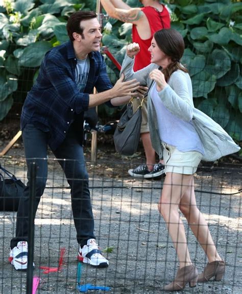 SLEEPING WITH OTHER PEOPLE Set Photos - Alison Brie and Jason Sudeikis ...