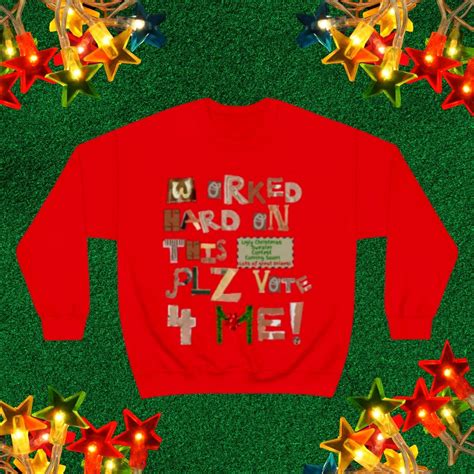 Ugly Christmas Sweater Funny, Ugly Christmas Sweater, 4XL Ugly Sweater ...