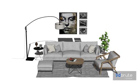 Fur 3D Warehouse Sketchup Model, Furniture, Home Decor, 49% OFF