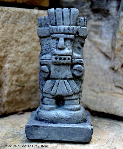 Aztec Mayan Tlaloc Rain God Artifact Carved Sculpture Statue - Etsy