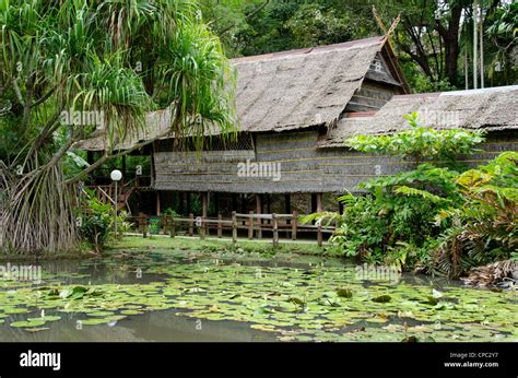 Malaysia, Borneo, Sabah, Kota Kinabalu. Heritage Cultural Village at ...