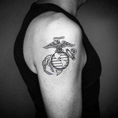 Marine Corps Logo Tattoo - img-ultra