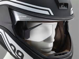 BMW Developing HUD Motorcycle Helmet