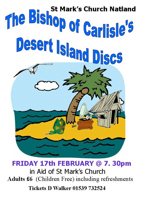 Natland News: Desert Island Discs