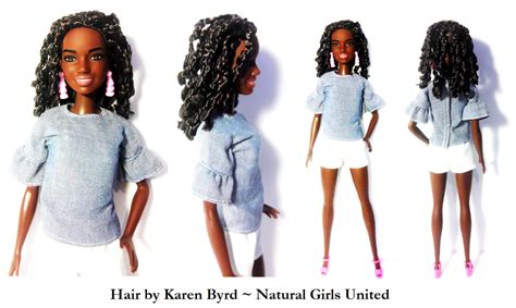 Natural hair Dolls