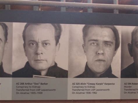 Famous Alcatraz inmates Arthur "Doc" Baker amd Alvin "Cree… | Flickr