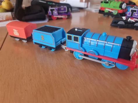 RARE THOMAS THE Tank Engine Trackmaster Train Edward and tender Motorised £5.99 - PicClick UK