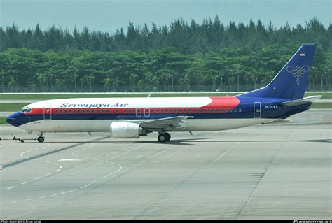 PK-CKC Sriwijaya Air Boeing 737-4Q8 Photo by Arjun Sarup | ID 1480397 | Planespotters.net