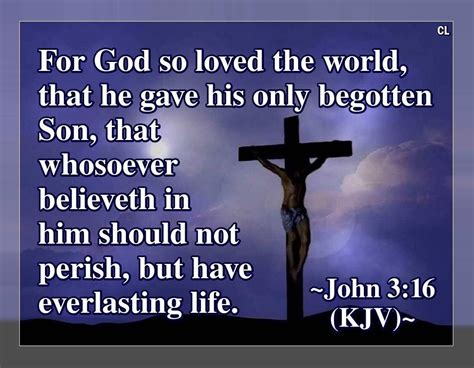 For GOD so Loved the World!! | For god so loved the world, Kjv, God the father