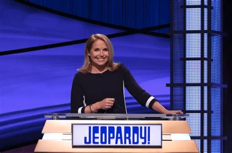 'Jeopardy!' Fans React To Katie Couric's Guest Host Debut