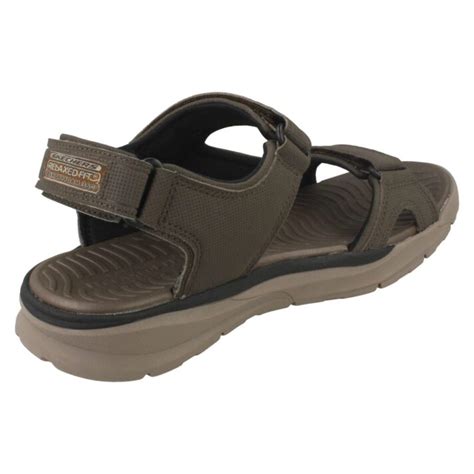 Skechers Memory Foam Sandals Dsw Relaxed Fit Mens Uk Australia Ebay Gel ...