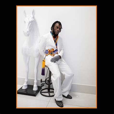 Burna Boy Stole The Spotlight At The 2021 GRAMMY Awards In Head-to-Toe ...