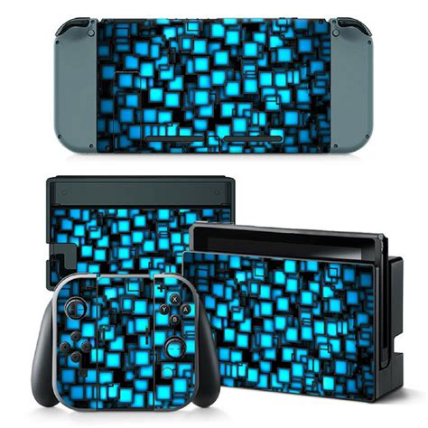 Blue Boxes - Nintendo Switch Skins | NS Skins | Consoleskins