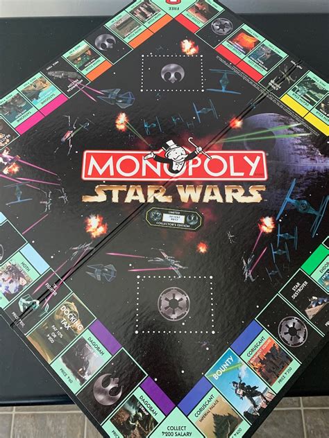 Star Wars Monopoly Special Collectors Limited Edition 1996 - Etsy