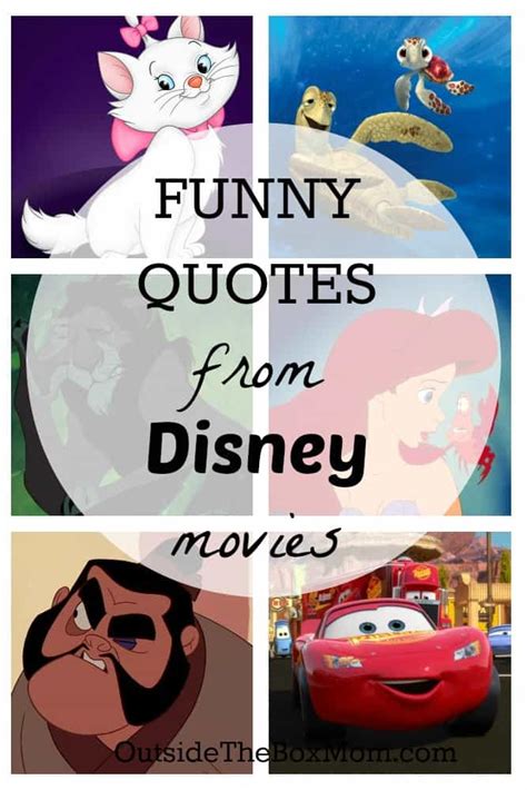 Funny Disney Quotes - Working Mom Blog | Outside the Box Mom