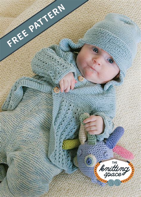 Delightful Knitted Baby Layette Set [FREE Knitting Pattern]