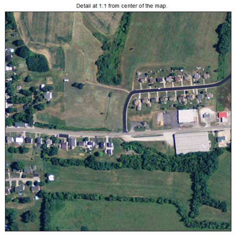 Aerial Photography Map of Bloomfield, KY Kentucky