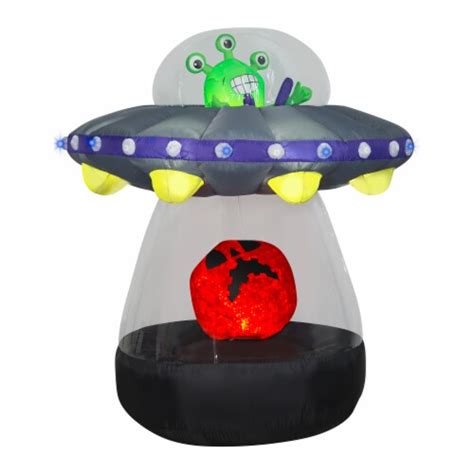 72 Halloween Inflatable Animated Alien Spacecraft, 1 Each - Kroger