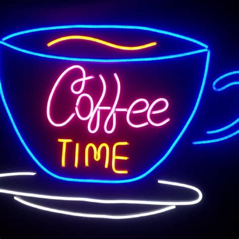 Coffee Time Neon Sign - Etsy