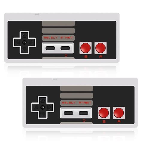 Wireless Controller for Nes Classic Edition Mini 2 Pack, Compatible ...