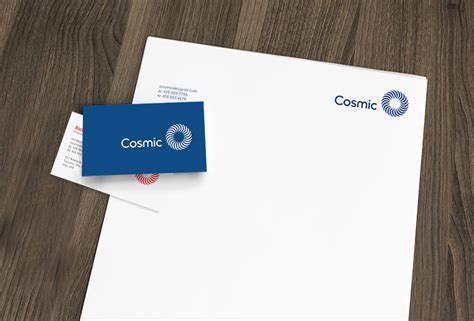 Cosmic Logo Rebrand on Behance