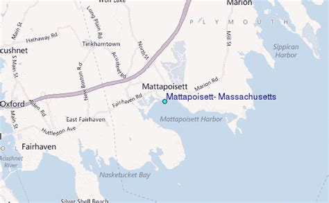 Mattapoisett, Massachusetts Tide Station Location Guide