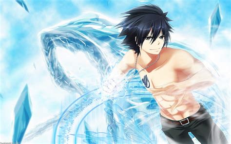 Master of Ice, guy, gray, anime, handsome, hot, magi, black hair, male ...