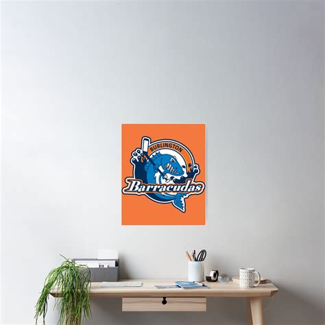 "The Burlington Barracudas gift" Poster by saminongi | Redbubble