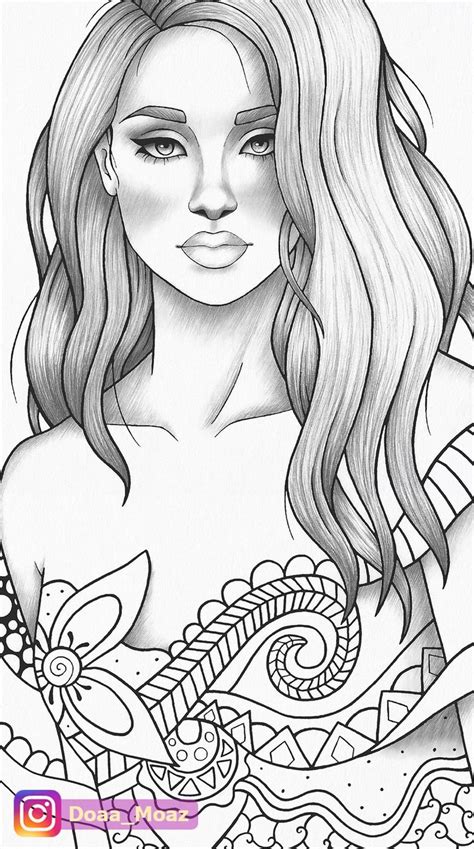 Coloring Pages Line Art Printable - eidennDeugherty