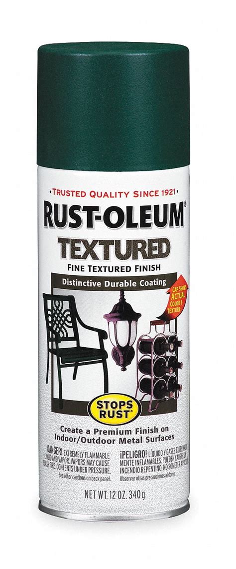 Stops RustÂ® Textured Spray Paint in Textured Forest Green for Concrete ...