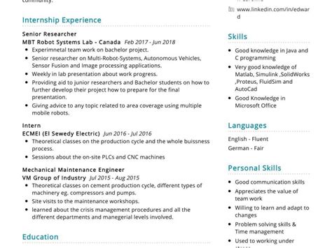 Mechatronics Engineer Resume Sample in 2024 - ResumeKraft