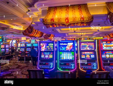 The interior of Bellagio hotel and casino Stock Photo - Alamy