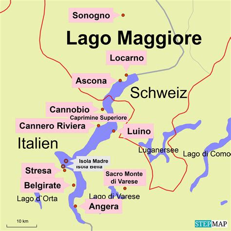 Lago Maggiore Map