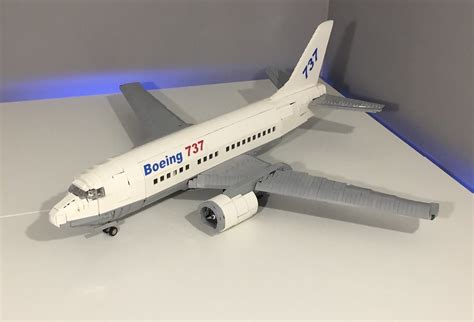 LEGO 737-500 | This is my LEGO ideas 737-500 passenger plane… | Flickr