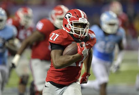 Report: UGA RB Nick Chubb will not play against Tennessee