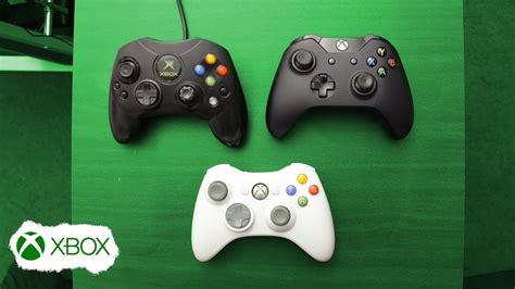 Diferencia en controles XBOX vs XBOX 360 vs XBOX ONE - YouTube