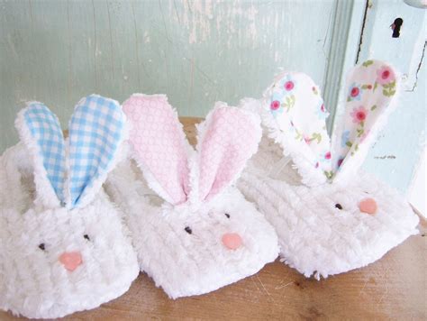 Bunny Slippers Sewing Pattern PDF Size 12 Months to 4T - Etsy